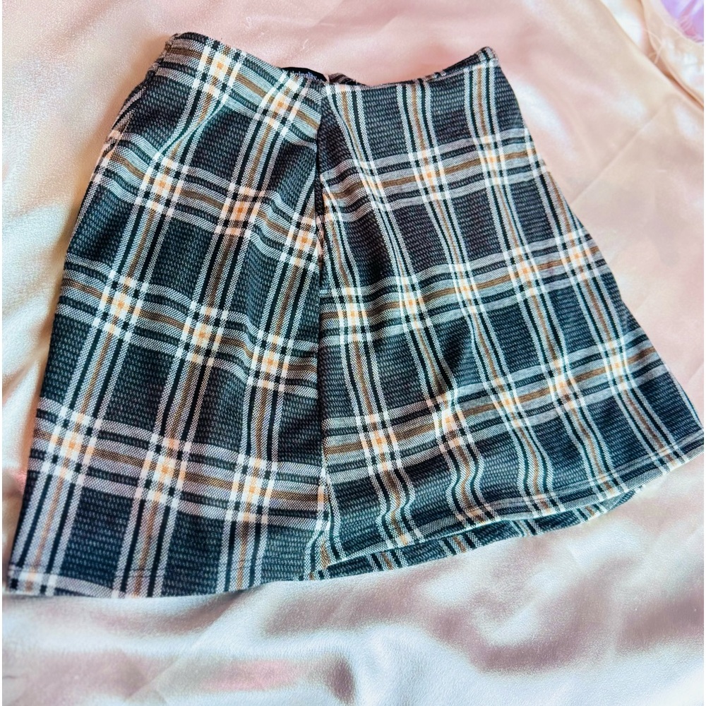 Plaid Skirt